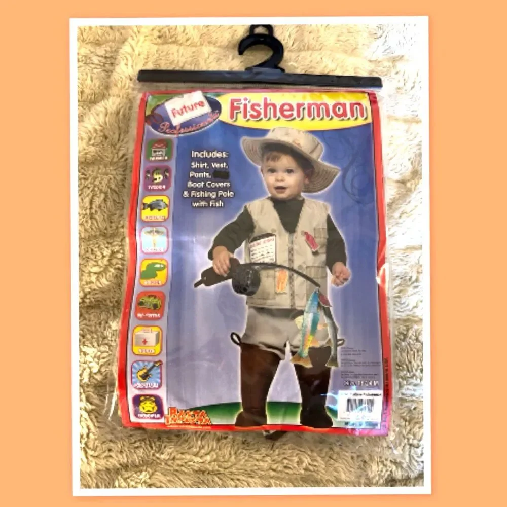 Rasta Imposta Costumes Kids' Future Fisherman ~ Size 18-24 Months